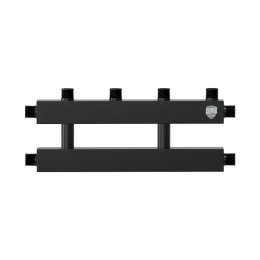 Коллектор на 2 (3) отопительных контура, в комплекте с кронштейнами, 150 кВт
