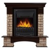 купить портал Firelight Forte Wood Classic камень коричневый, шпон темный дуб в Нижнем Новгороде из категории  от производителя Firelight