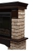 купить портал Firelight Forte Wood Classic камень коричневый, шпон темный дуб в Нижнем Новгороде из категории  от производителя Firelight