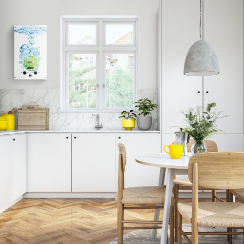 купить колонка газовая Zanussi GWH 10 Fonte Glass Lime в Нижнем Новгороде из категории  от производителя Zanussi