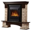 купить портал Firelight Forte Wood Classic камень коричневый, шпон темный дуб в Нижнем Новгороде из категории  от производителя Firelight